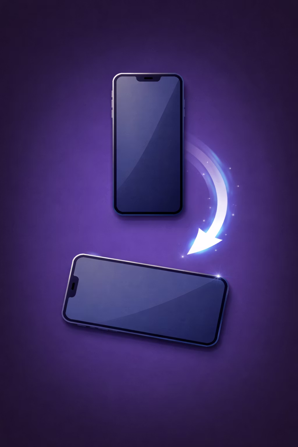 Rotate to portrait mode